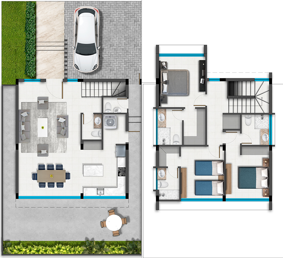 Ciudad Royale, casas en venta via a la costa, Guayaquil